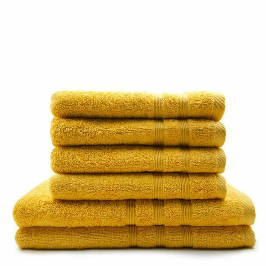 Set di asciugamani TODAY Cotone Senape