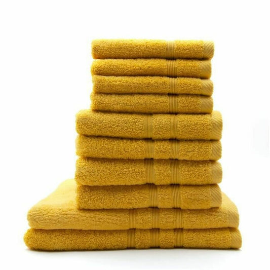 Set di asciugamani TODAY Cotone Senape