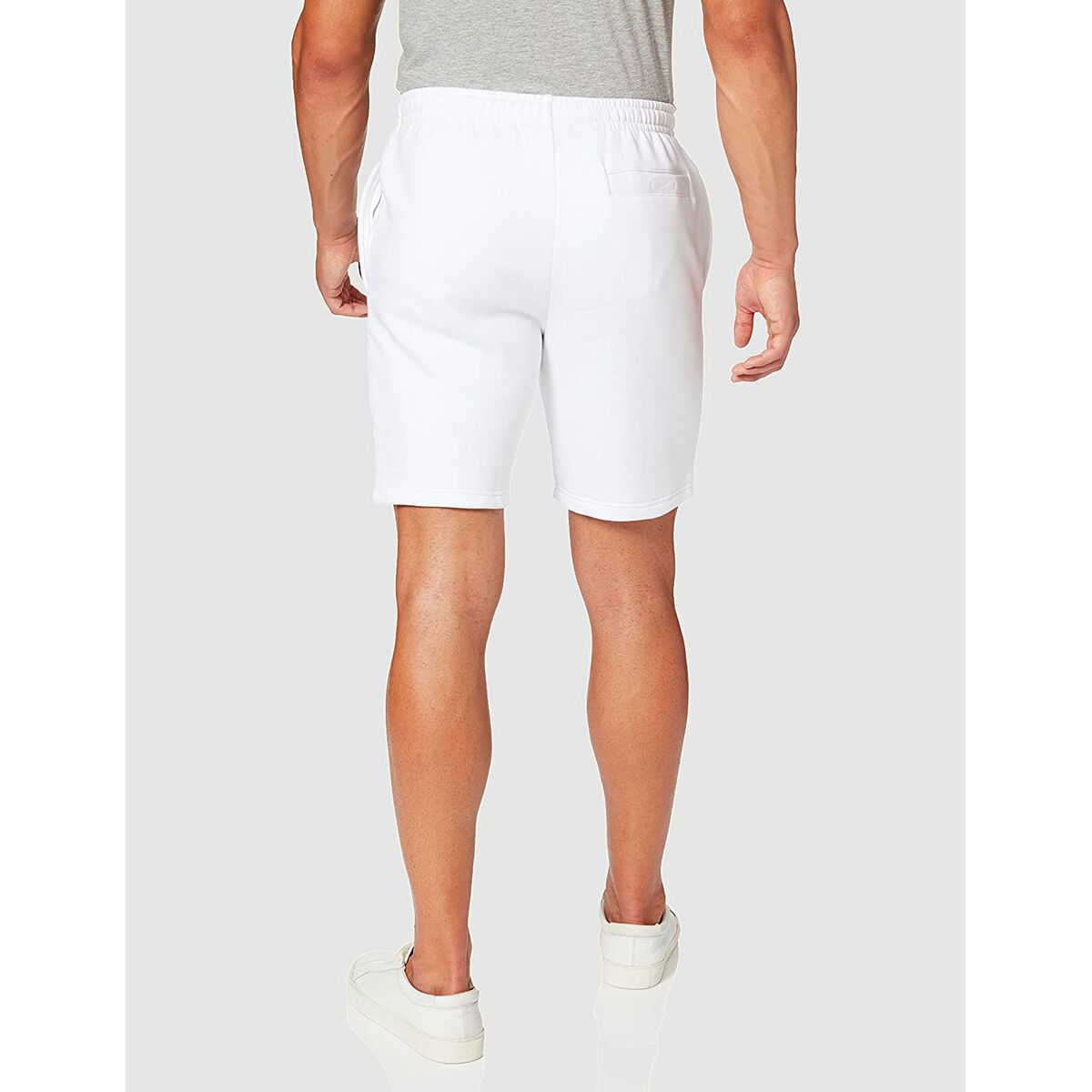 Pantaloni Corti Sportivi da Uomo Lacoste Bianco (6)