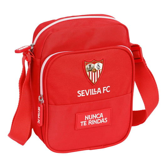 Borsa a Tracolla Sevilla Fútbol Club Rosso (16 x 22 x 6 cm)