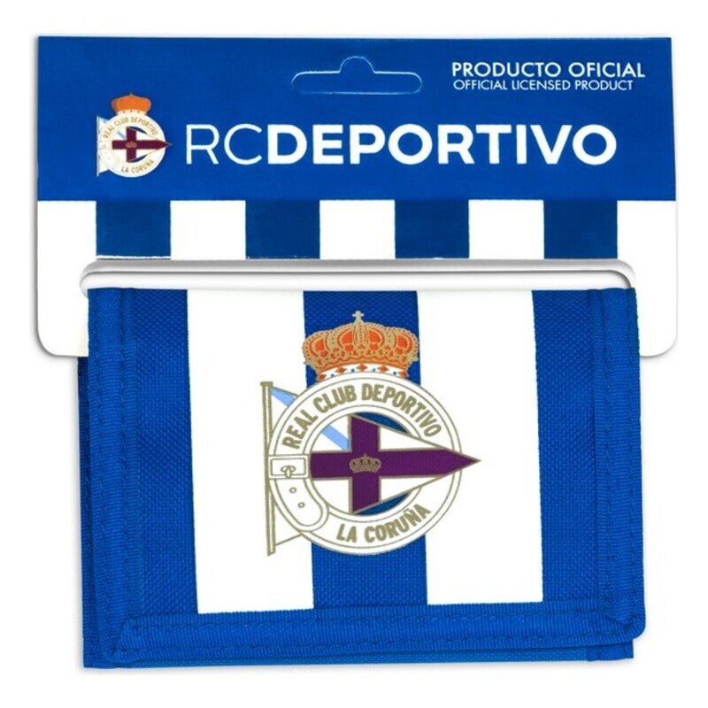 Portafogli R. C. Deportivo de La Coruña Azzurro Bianco