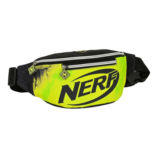 Marsupio Nerf Neon Nero Lime (23 x 12 x 9 cm)