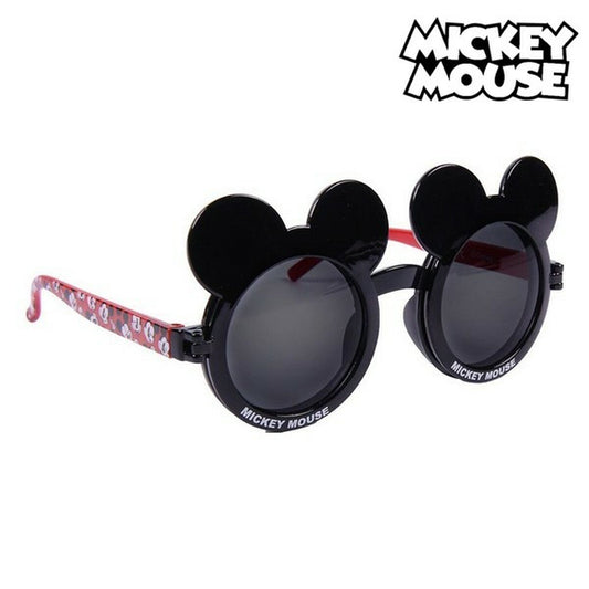 Occhiali da Sole per Bambini Mickey Mouse Nero Rosso