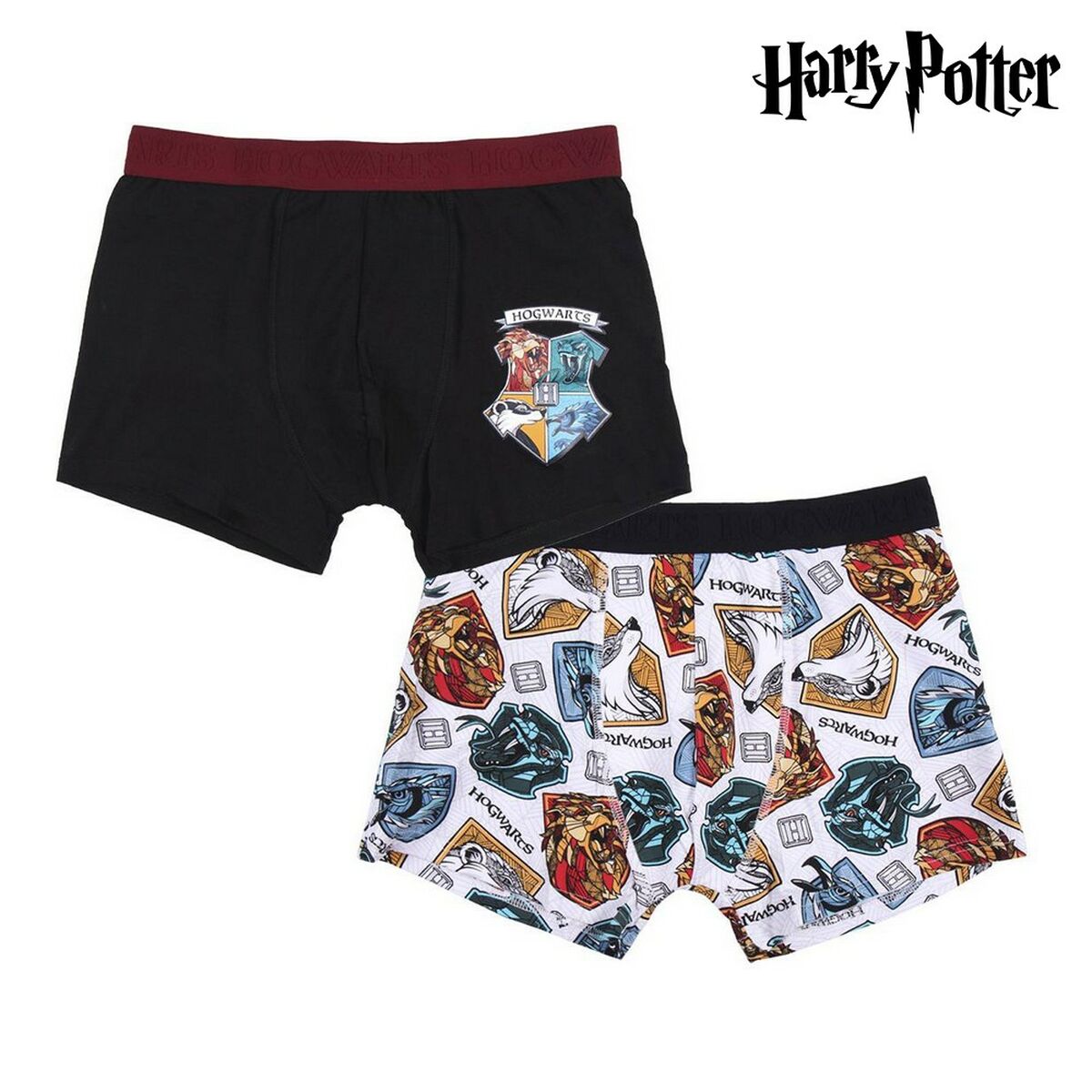 Boxer da Uomo Harry Potter Multicolore (2 uds)