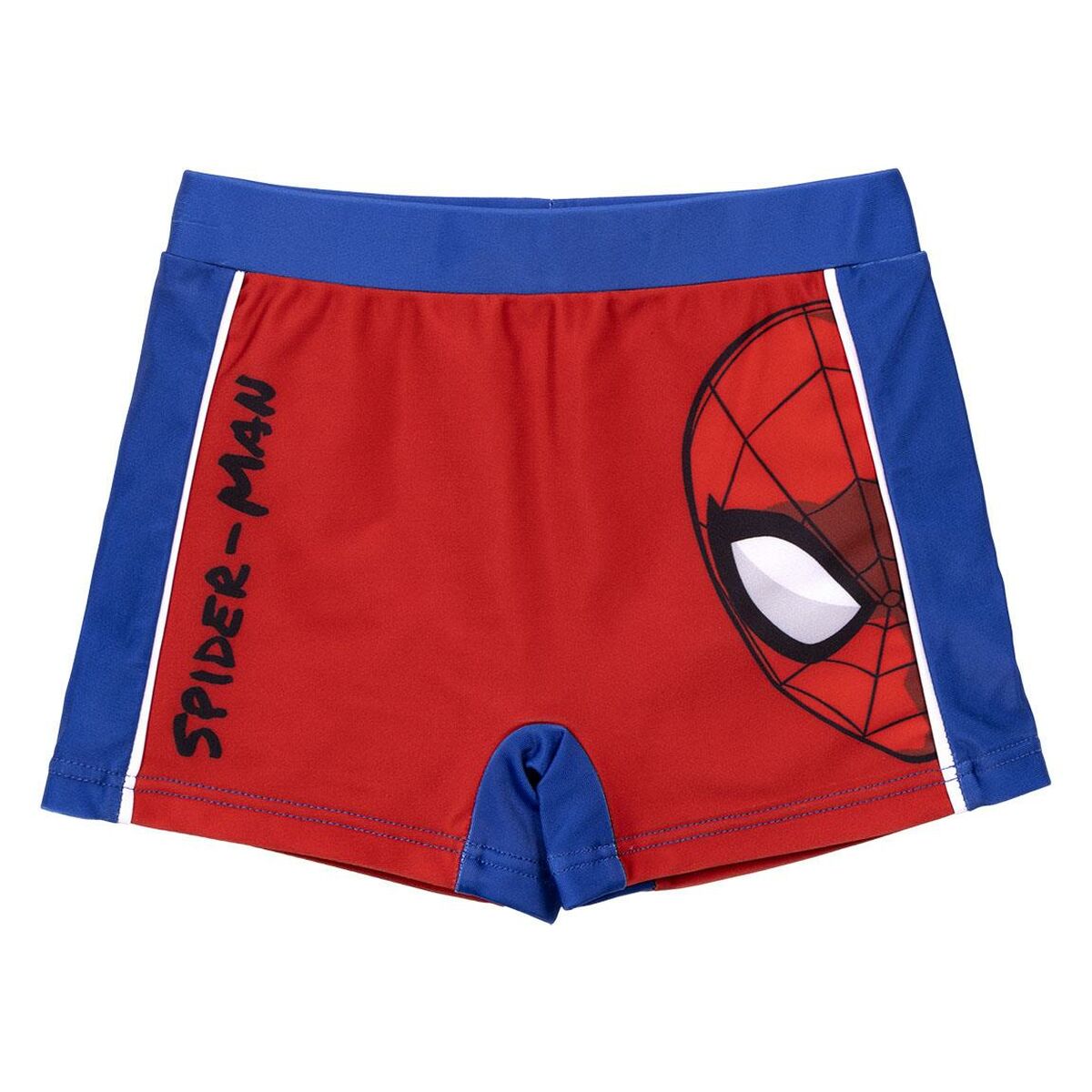 Costume da Bagno Boxer per Bambini Spiderman Rosso