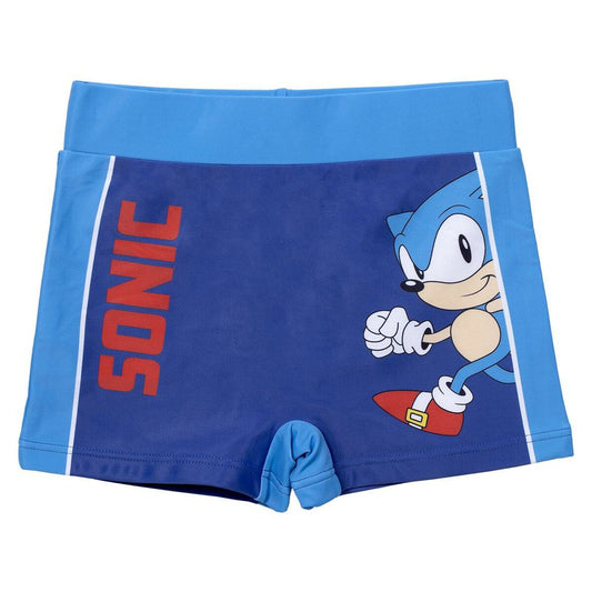 Costume da Bagno Boxer per Bambini Sonic Azzurro